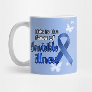 Blue Awareness Ribbon Mug